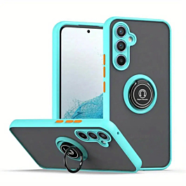 Simple Case With Ring Stand For S24/S25 - Teal