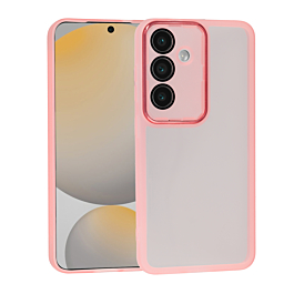 Matte Silicone Case For S24/S25 - Pink