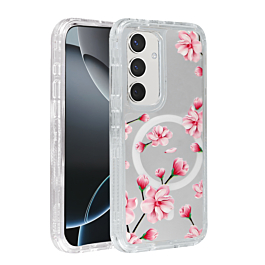 Floral Case For S24 FE - 1