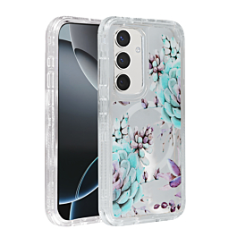 Floral Case For S24 FE - 4