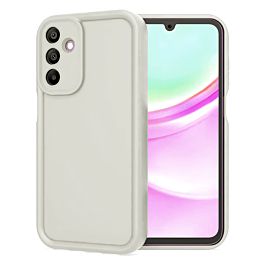 Rounded Case For S24 Plus/ S25 Plus - White
