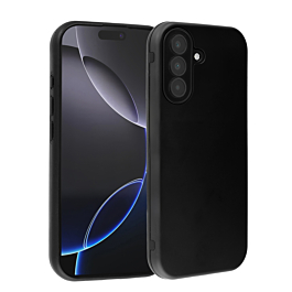 Full Cover Silicone Case For S24 Plus/ S25 Plus - Black