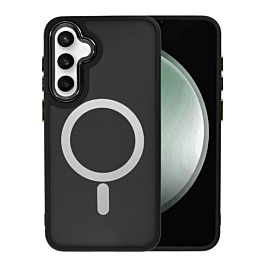 Matte MagSafe Case For S24 Plus/ S25 Plus - Black