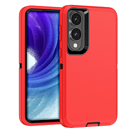 Defender Case For S25 edge- Red