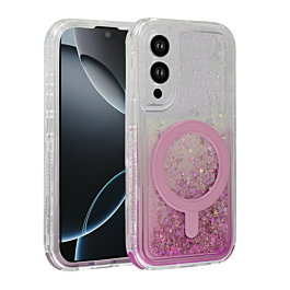 Liquid Glitter Case For S25 edge- 2