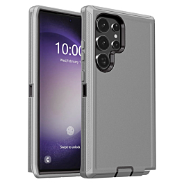 Defender Case For S25 Ultra- Gray