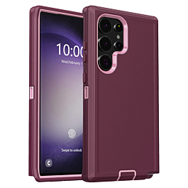 Defender Case For S25 Ultra- Pink