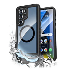 WaterProof Case For S25 Ultra- Black