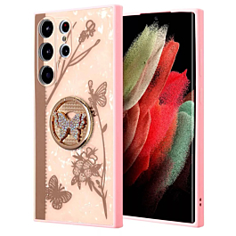 Luxury Case with Ring stand For S25 Ultra- 5