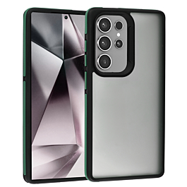 Matte Silicone For S25 Ultra- Green