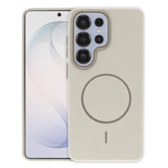 Leather Case For S25 Ultra- Biege
