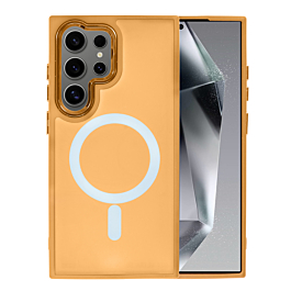 Matte MagSafe Case For S25 Ultra- Yellow