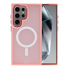 Matte MagSafe Case For S25 Ultra- Pink