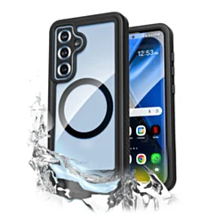 Water Proof Case For S25 FE- Black