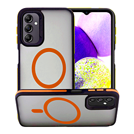 Matte Silicone with MagSafe For S25 FE- Orange