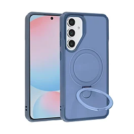 Matte Case With MagSafe Kickstand For S25 FE- Blue
