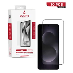 10 Pack Premium Tempered Glass For Galaxy S26- Clear
