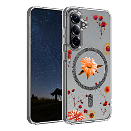 Floral Case With Wireless Charging For Galaxy S26- 1