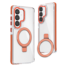 Gloss Case with MagSafe Kickstand For Galaxy S26- Orange