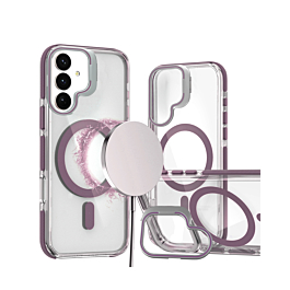Gloss Case with MagSafe Camera Kickstand For Galaxy S26- Purple