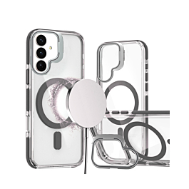 Gloss Case with MagSafe Camera Kickstand For Galaxy S26- Black