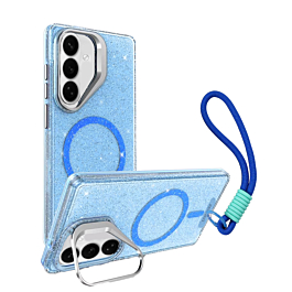 Glitter Case with MagSafe and Camera Kickstand For Galaxy S26 Plus - 3