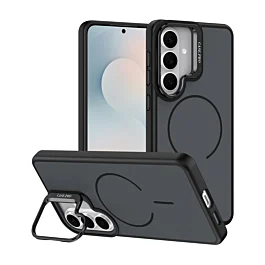 Shockproof TPU Case With magsafe and Kickstand For Galaxy S26 Plus - Black