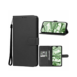 Leather Folio Case For Galaxy S26 Ultra - Black