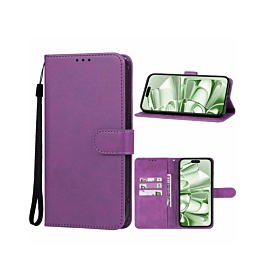 Leather Folio Case For Galaxy S26 Ultra - Purple