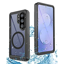 WaterProof Case For Galaxy S26 Ultra - Black