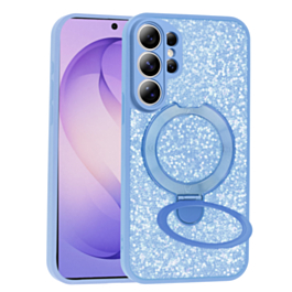 Full Glitter With MagSafe Kickstand For Galaxy S26 Ultra - Blue