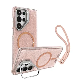 Glitter Case With MagSafe and KickStand For Galaxy S26 Ultra - 3