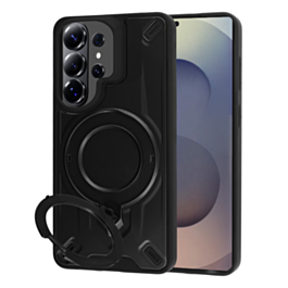 Rugged Case With MagSafe Kickstand For Galaxy S26 Ultra - Black