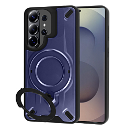 Rugged Case With MagSafe Kickstand For Galaxy S26 Ultra - Blue