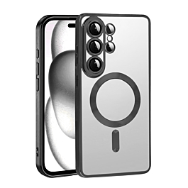 Shiny Case With MagSafe For Galaxy S26 Ultra - Black