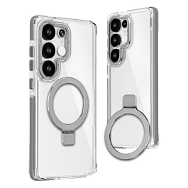 Gloss Case With MagSafe Kickstand For Galaxy S26 Ultra -  Silver