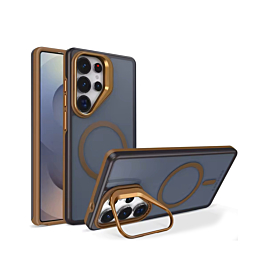 Matte Case With MagSafe Camera Kickstand For Galaxy S26 Ultra - Orange