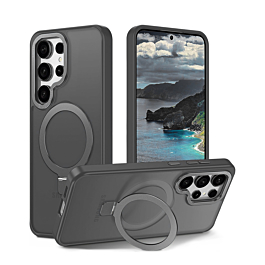 Matte Case With MagSafe Kickstand For Galaxy S26 Ultra - Black
