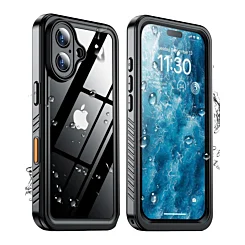 Waterproof Case For iPhone 17 - Black
