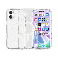 Magsafe Glitter Case For iPhone 17 - Clear