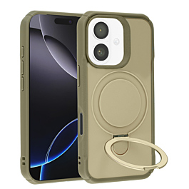 ShockProof Case With MagSafe Kickstand  For iPhone 17 - Green