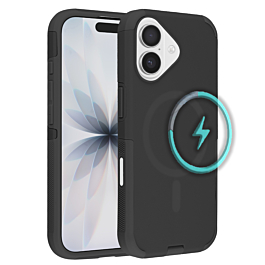 Dual Layer Case With MagSafe For iPhone 17 - Black