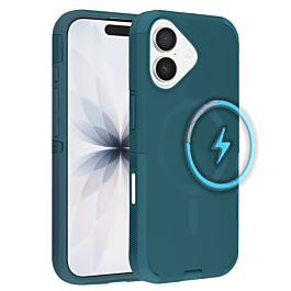 Dual Layer Case With MagSafe For iPhone 17 - Teal