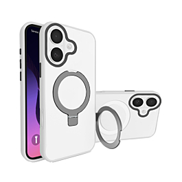 Matte MagSafe Kickstand Case For iPhone 17 - Clear
