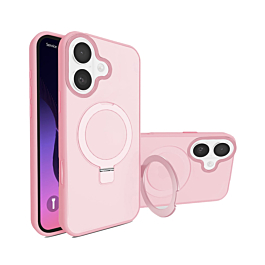 Matte MagSafe Kickstand Case For iPhone 17 - Pink