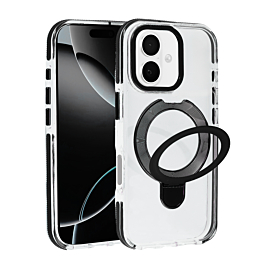 Gloss Case With MagSafe Kickstand For iPhone 17 - Black