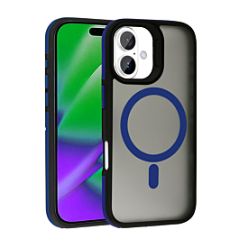 Soft Matte Case With MagSafe For iPhone 17 - Blue