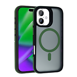 Soft Matte Case With MagSafe For iPhone 17 - Green