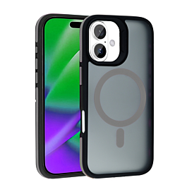 Soft Matte Case With MagSafe For iPhone 17 - Gray