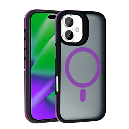 Soft Matte Case With MagSafe For iPhone 17 - Purple
